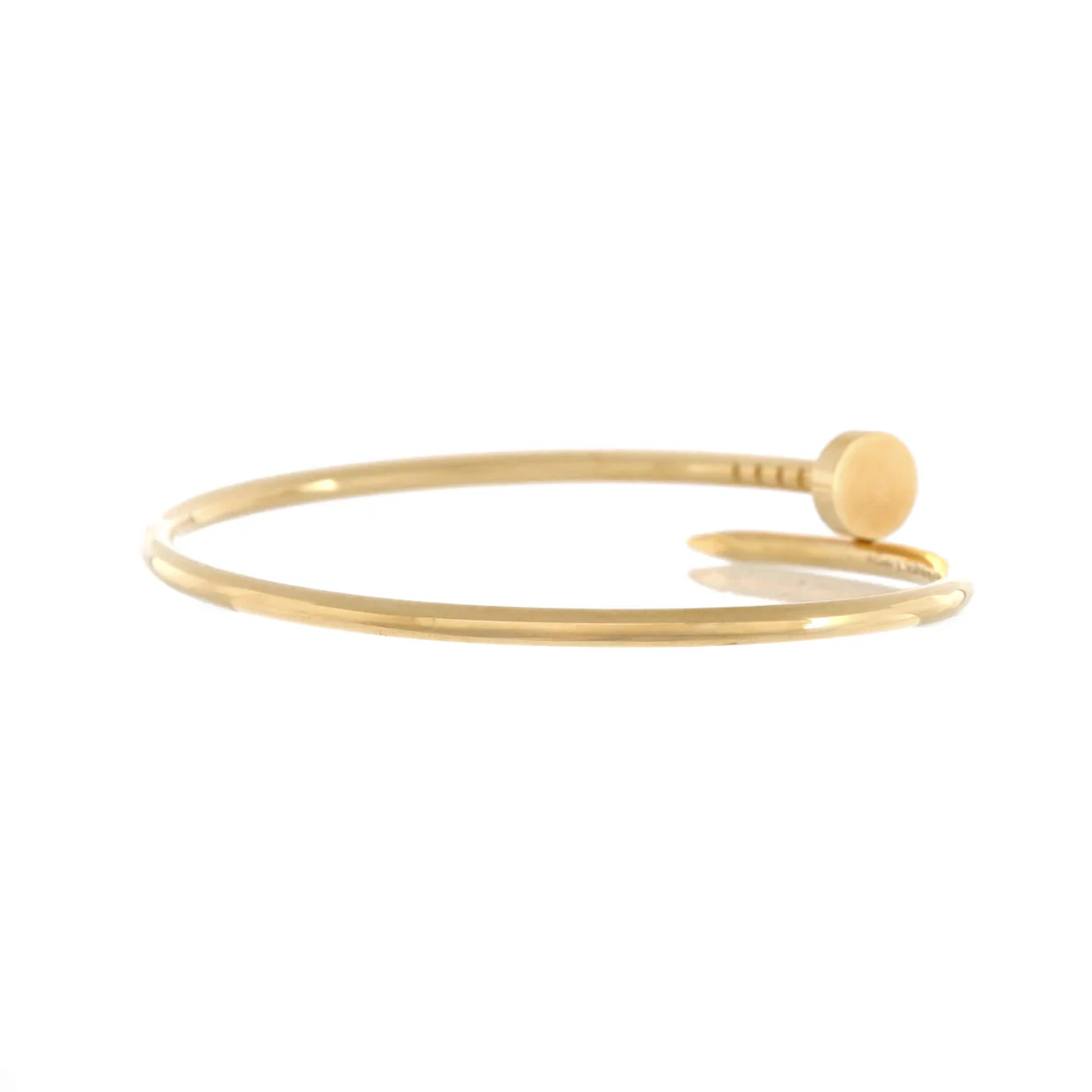 Juste un Clou Bracelet 18K Yellow Gold Medium - Deep Luxury