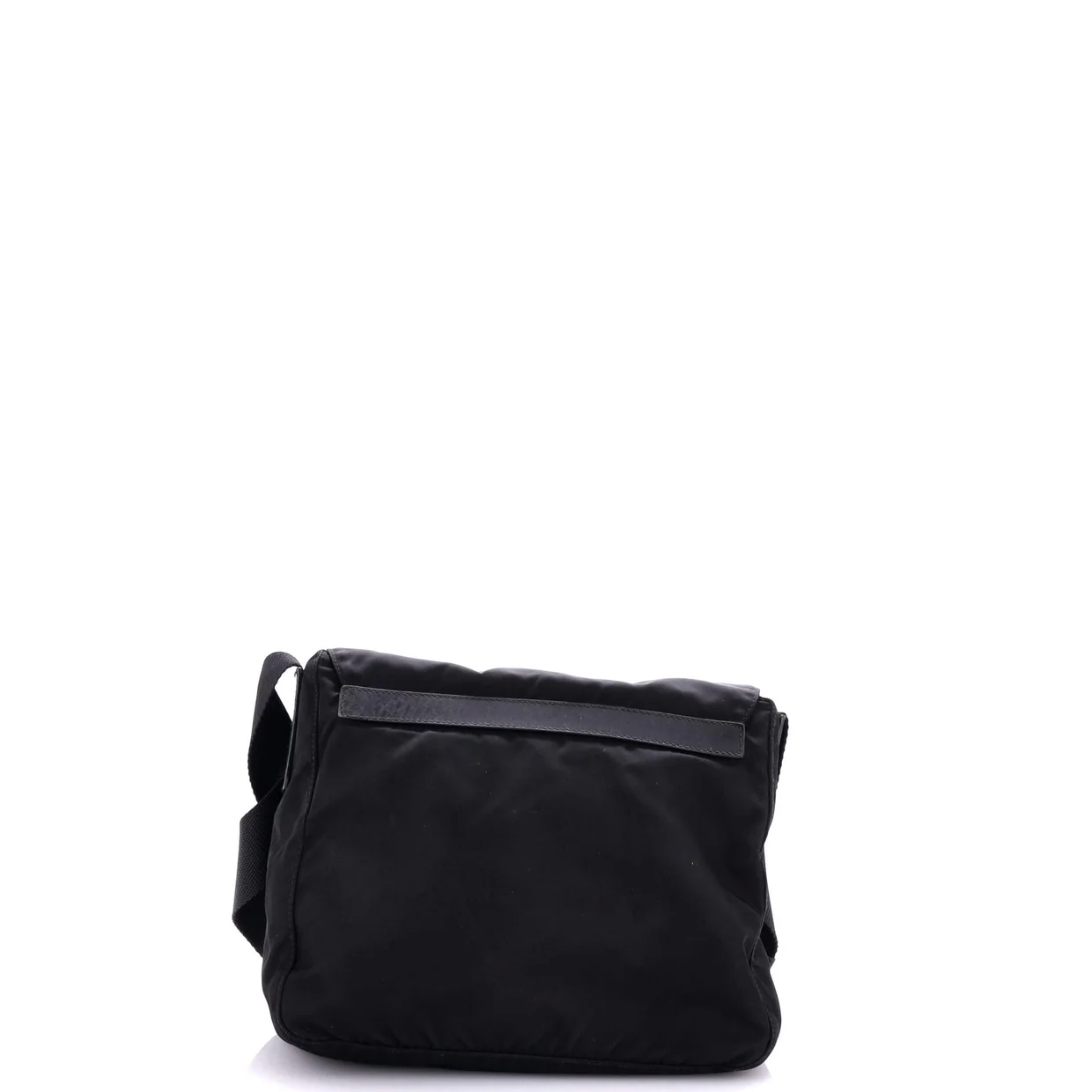 Buckle Messenger Bag Tessuto Small - Deep Luxury