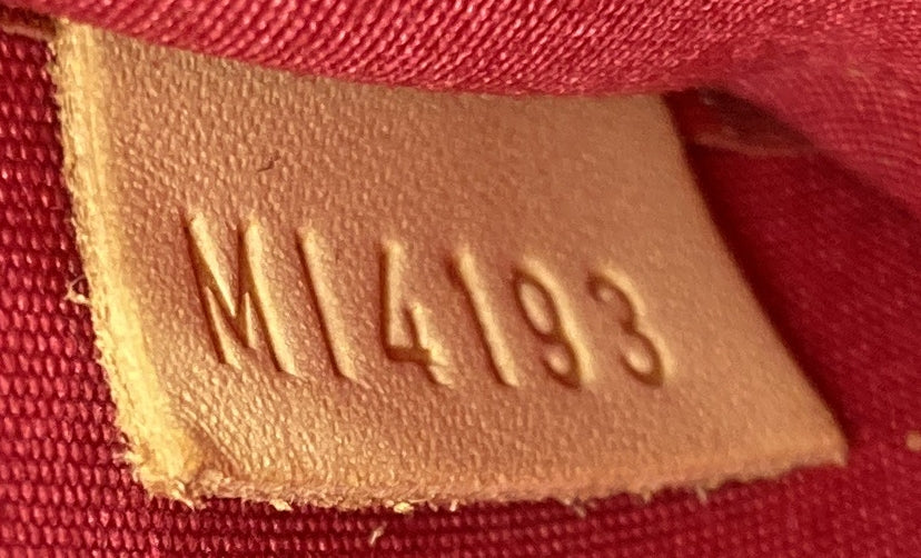 Alma Handbag Monogram Vernis BB - Deep Luxury