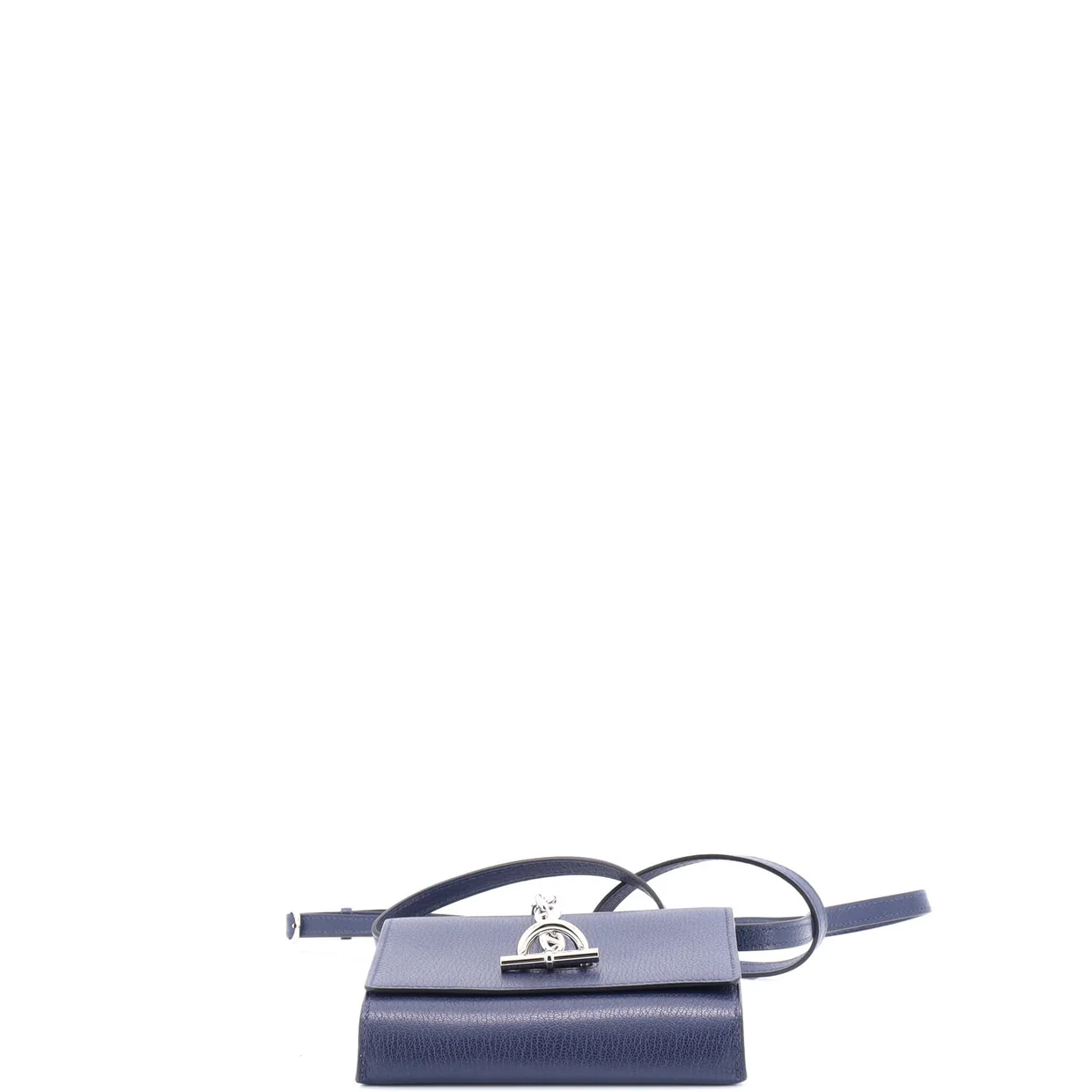 Chaine d'Ancre Compact Wallet on Strap Chevre Mysore - Deep Luxury