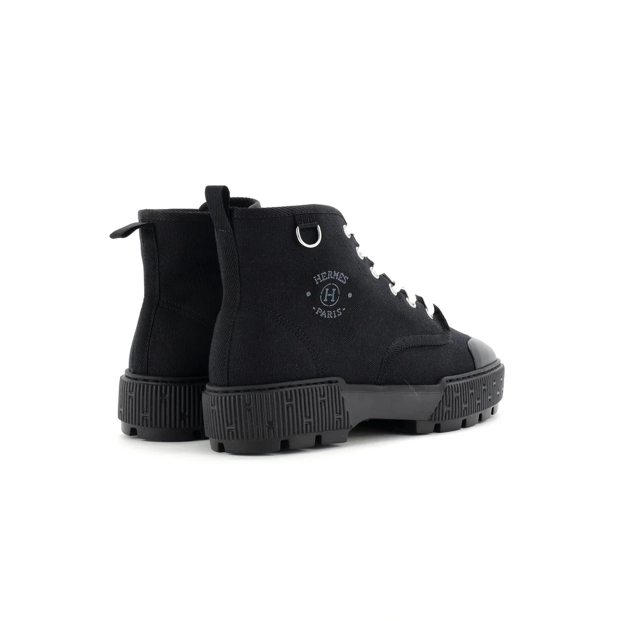 Women's Itineraire Ankle Boots Canvas with Leather - Deep Luxury
