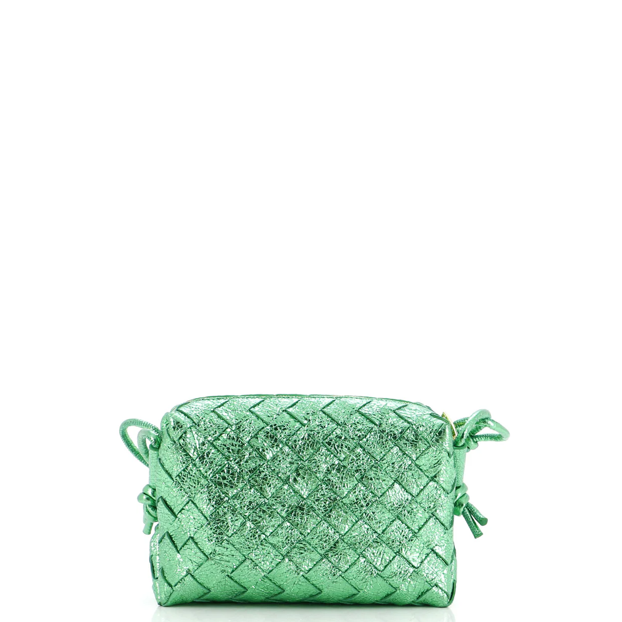 Loop Crossbody Bag Intrecciato Nappa Small - Deep Luxury