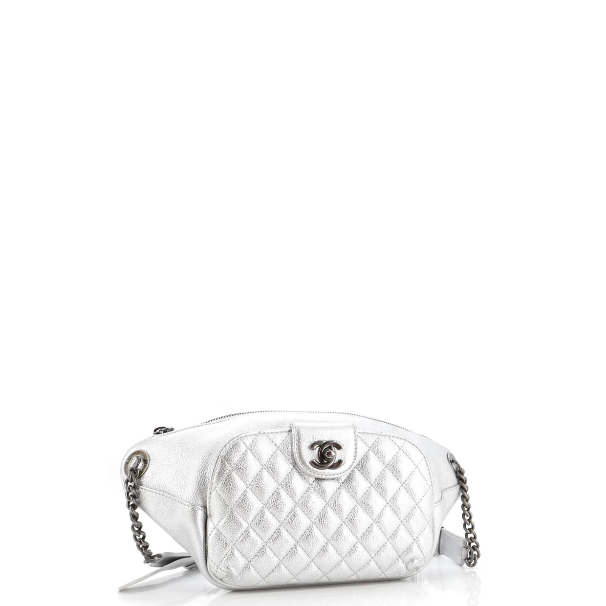 Casual Rock Waist Bag Quilted Calfskin - Deep Luxury