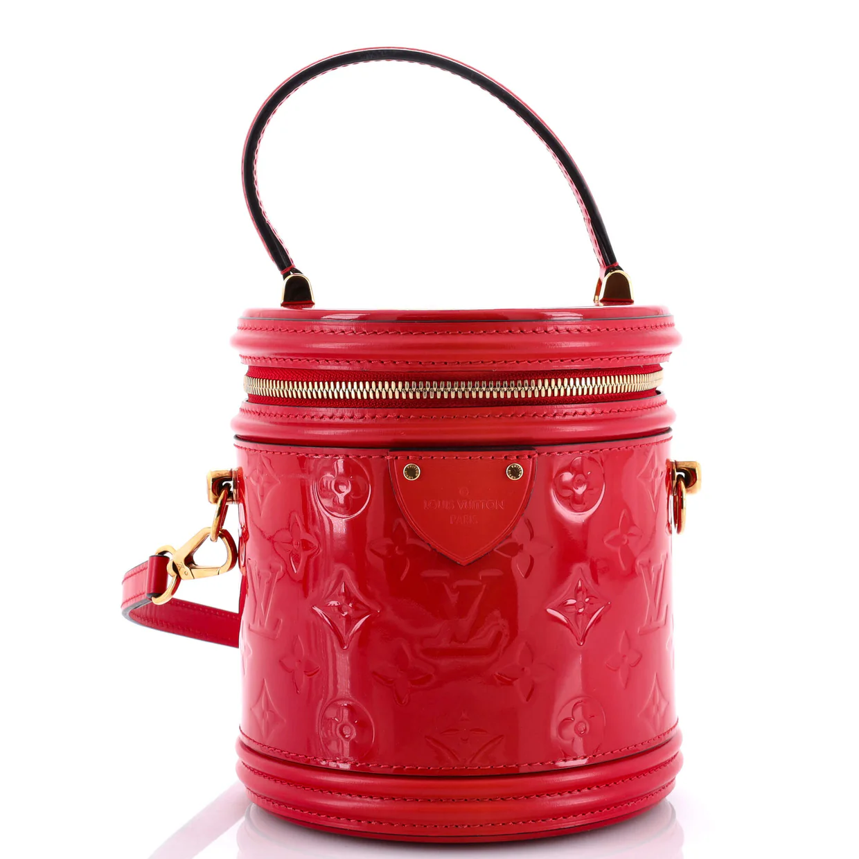 Cannes Handbag Monogram Vernis - Deep Luxury