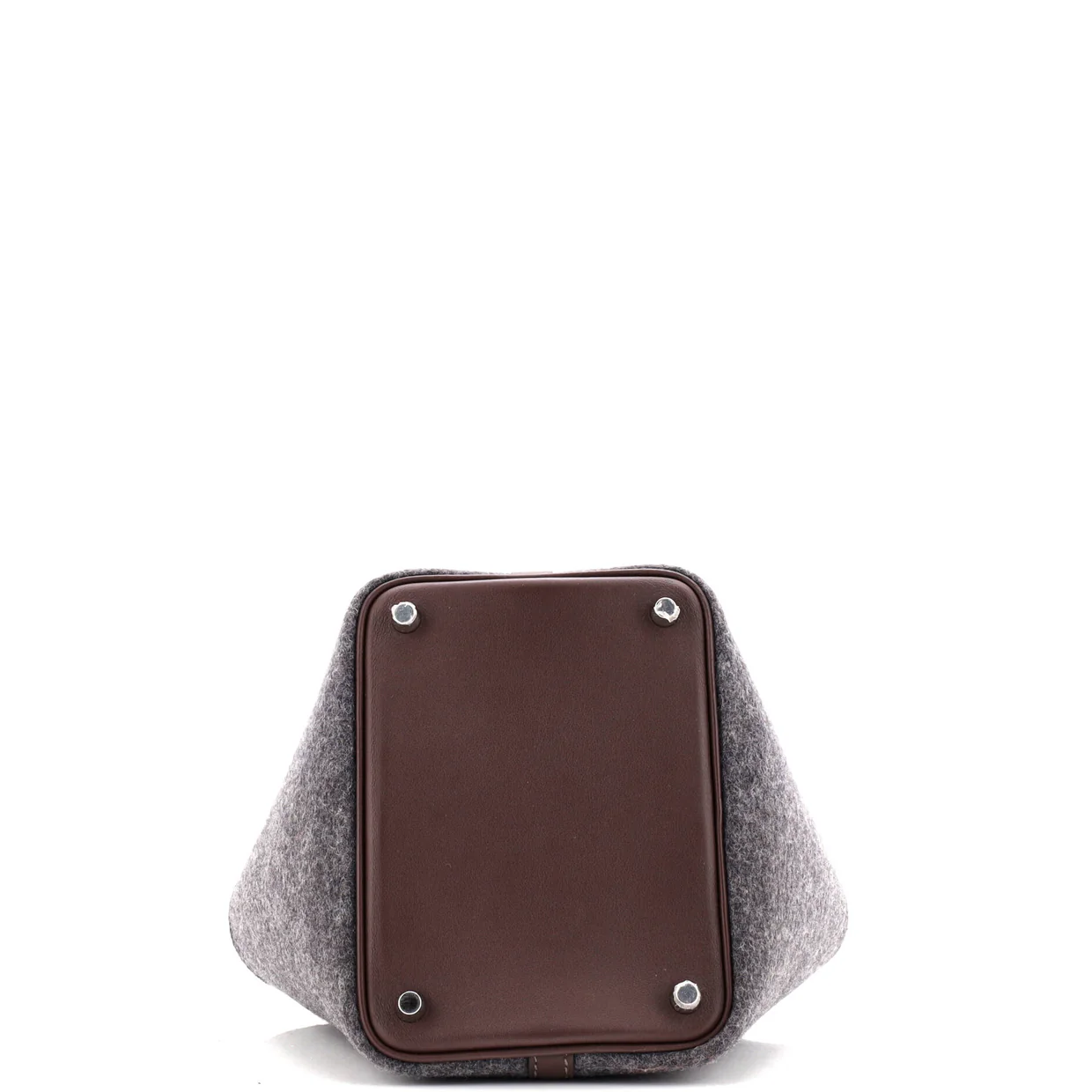 Picotin Lock Bag Felt with Leather PM - Deep Luxury