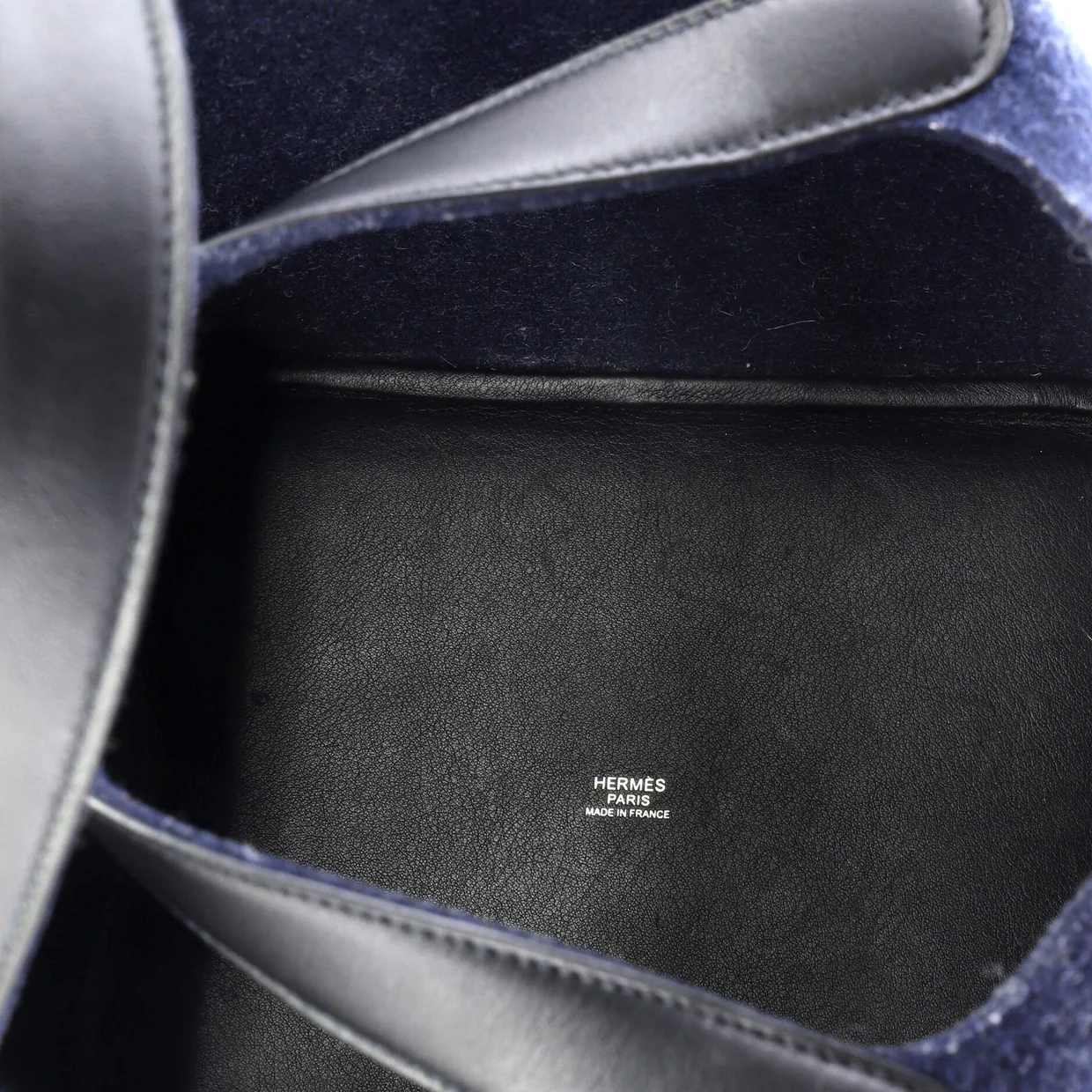 Picotin Lock Bag Felt with Leather MM - Deep Luxury