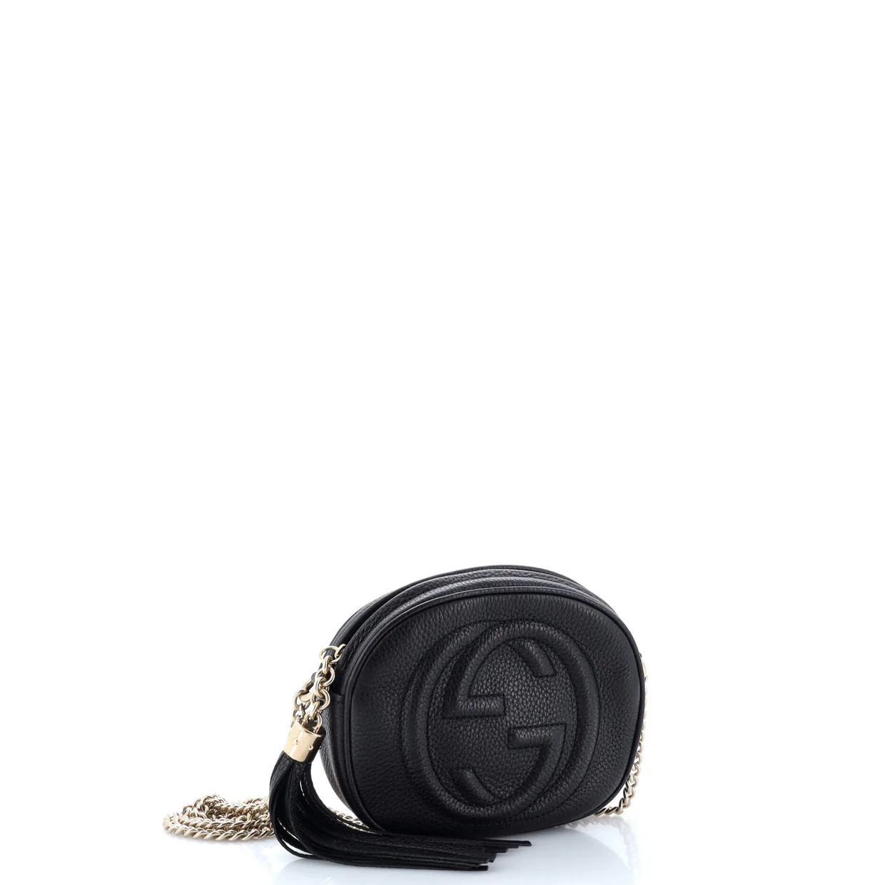 Soho Chain Bag Leather Mini - Deep Luxury