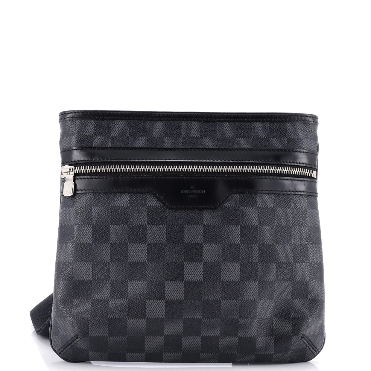 Thomas Handbag Damier Graphite - Deep Luxury