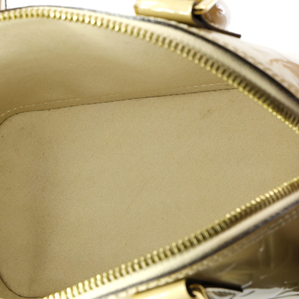 Alma Handbag Monogram Vernis BB - Deep Luxury
