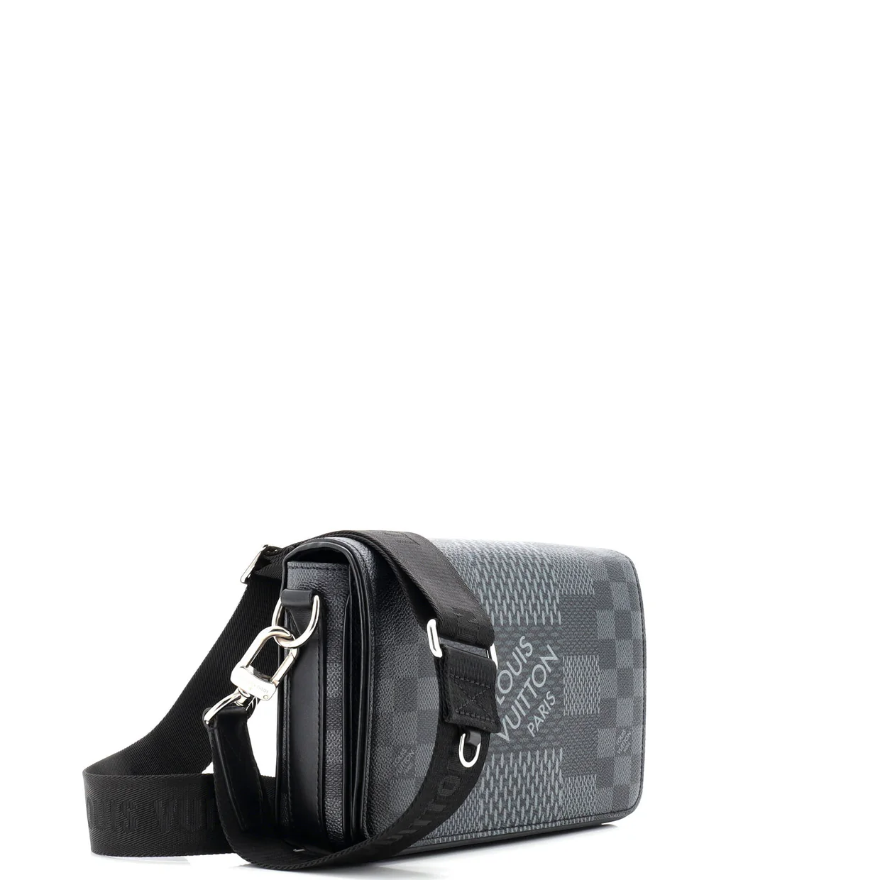 Studio Messenger Bag Limited Edition Damier Graphite 3D - Deep Luxury