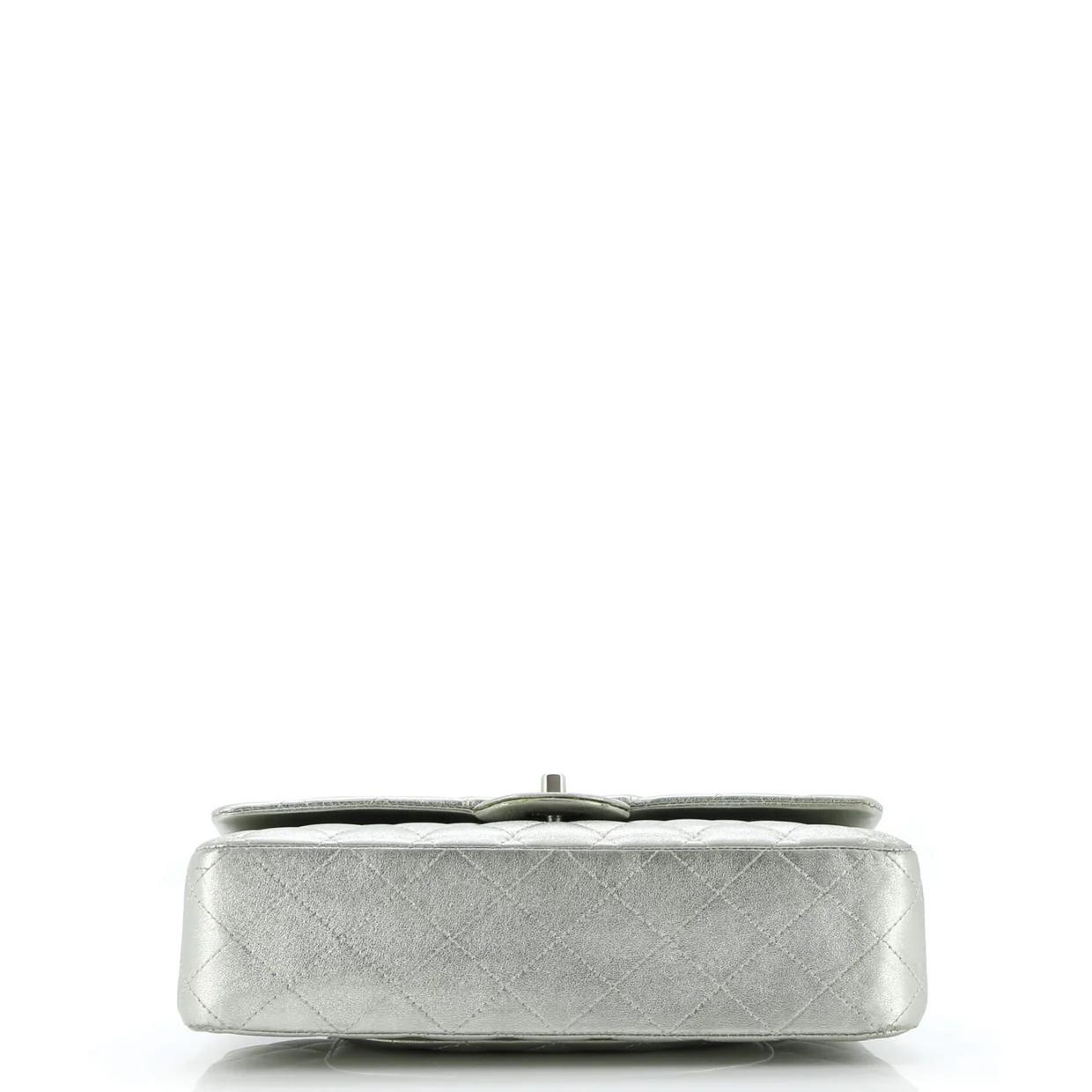 Classic Double Flap Bag Quilted Metallic Calfskin Medium - Deep Luxury