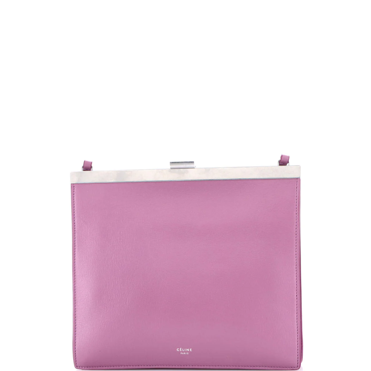 Clasp Crossbody Bag Leather Mini - Deep Luxury