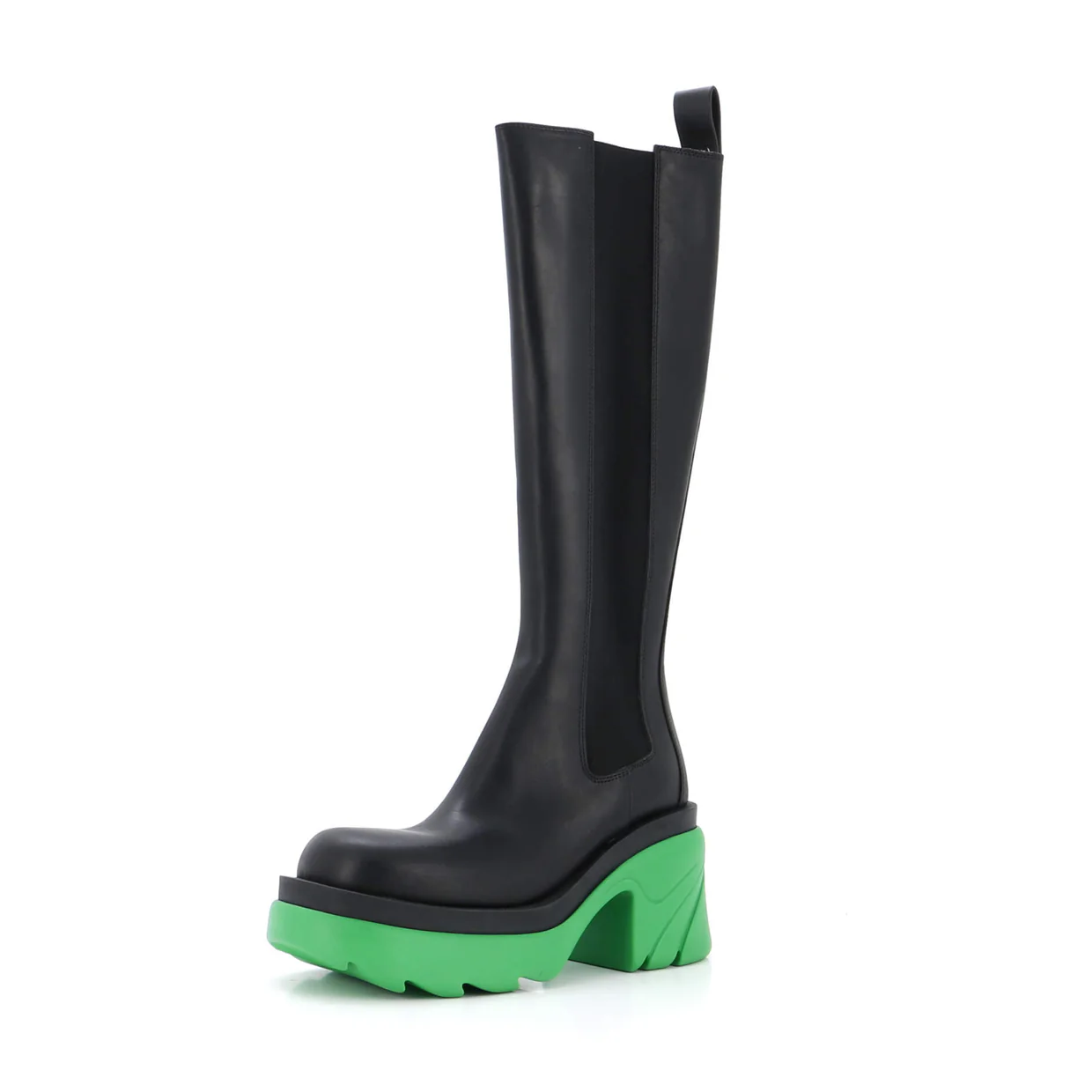 Women's The Flash Knee High Chelsea Boots Leather - Deep Luxury