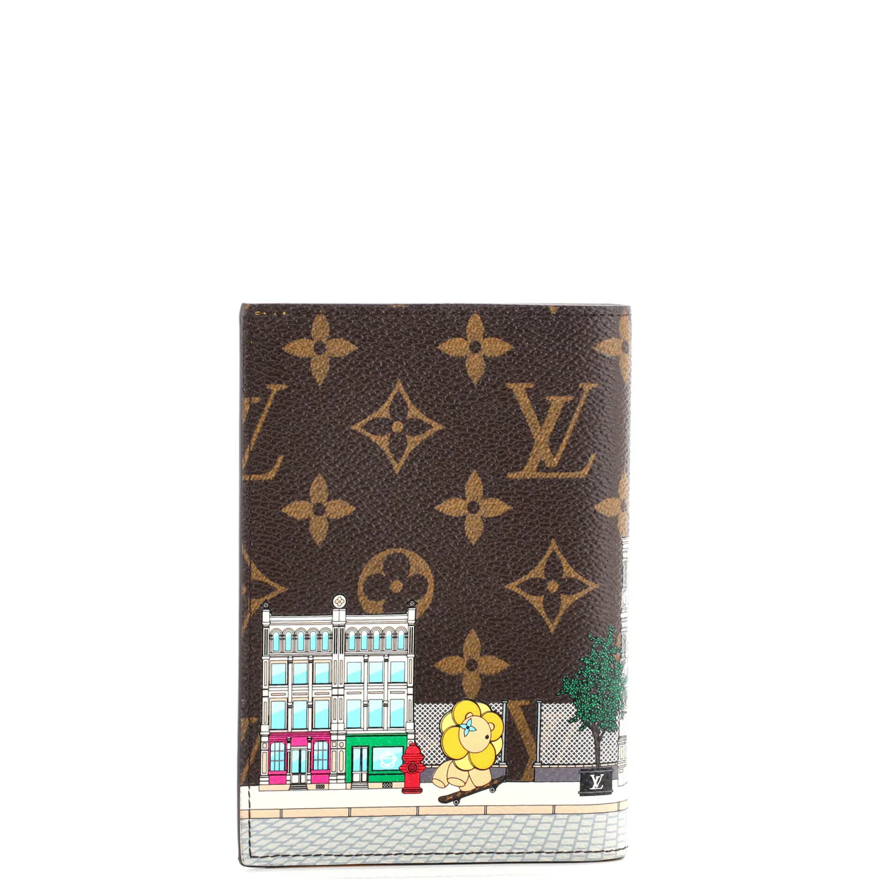 Passport Cover Limited Edition Vivienne Xmas Monogram Canvas - Deep Luxury