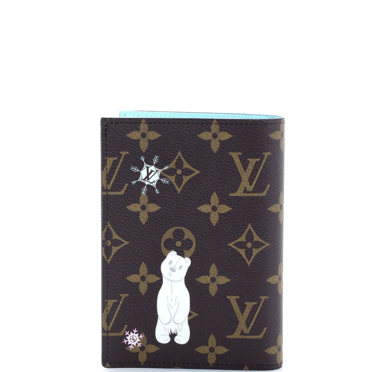 Passport Cover Limited Edition Vivienne Xmas Monogram Canvas - Deep Luxury