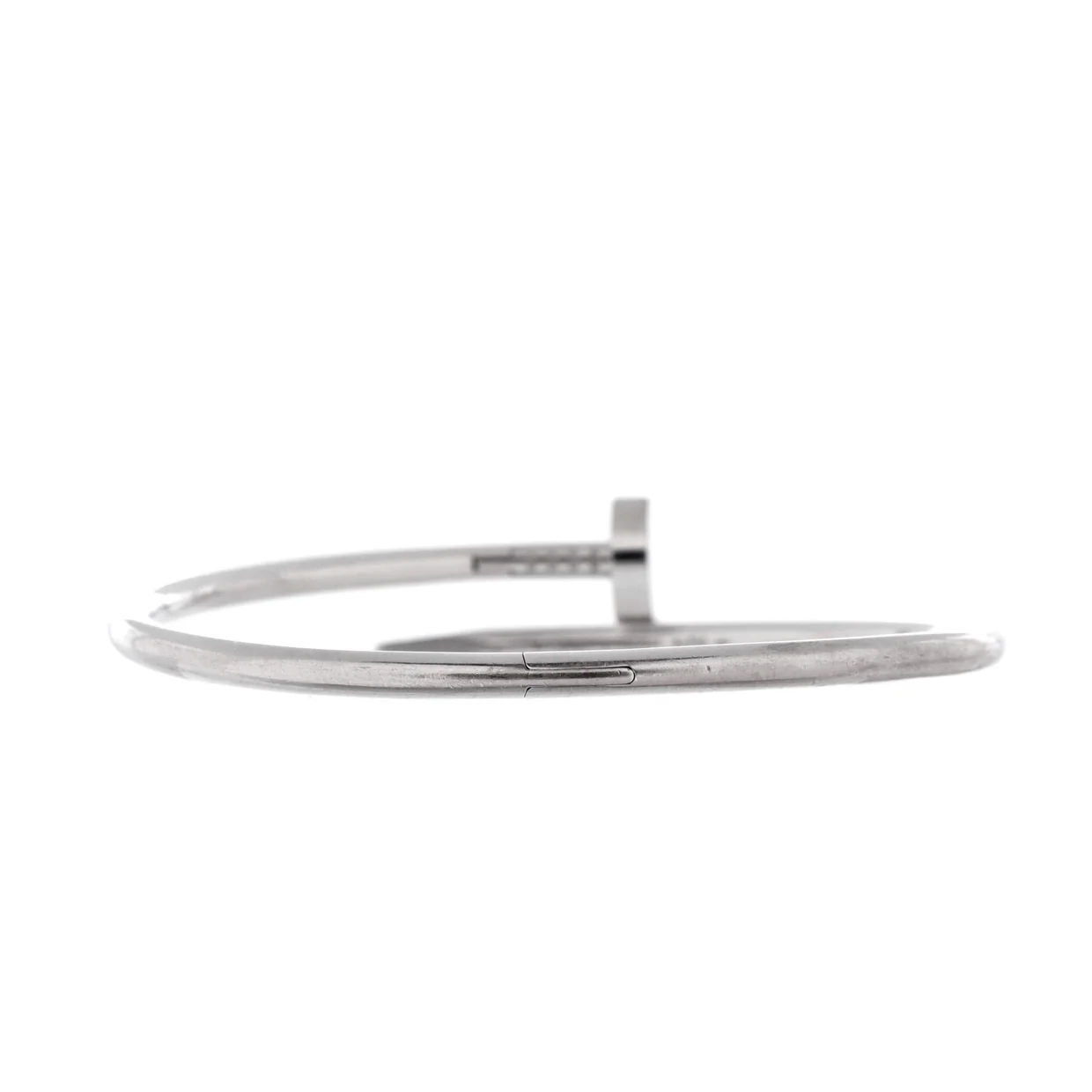 Juste un Clou Bracelet 18K White Gold Classic - Deep Luxury