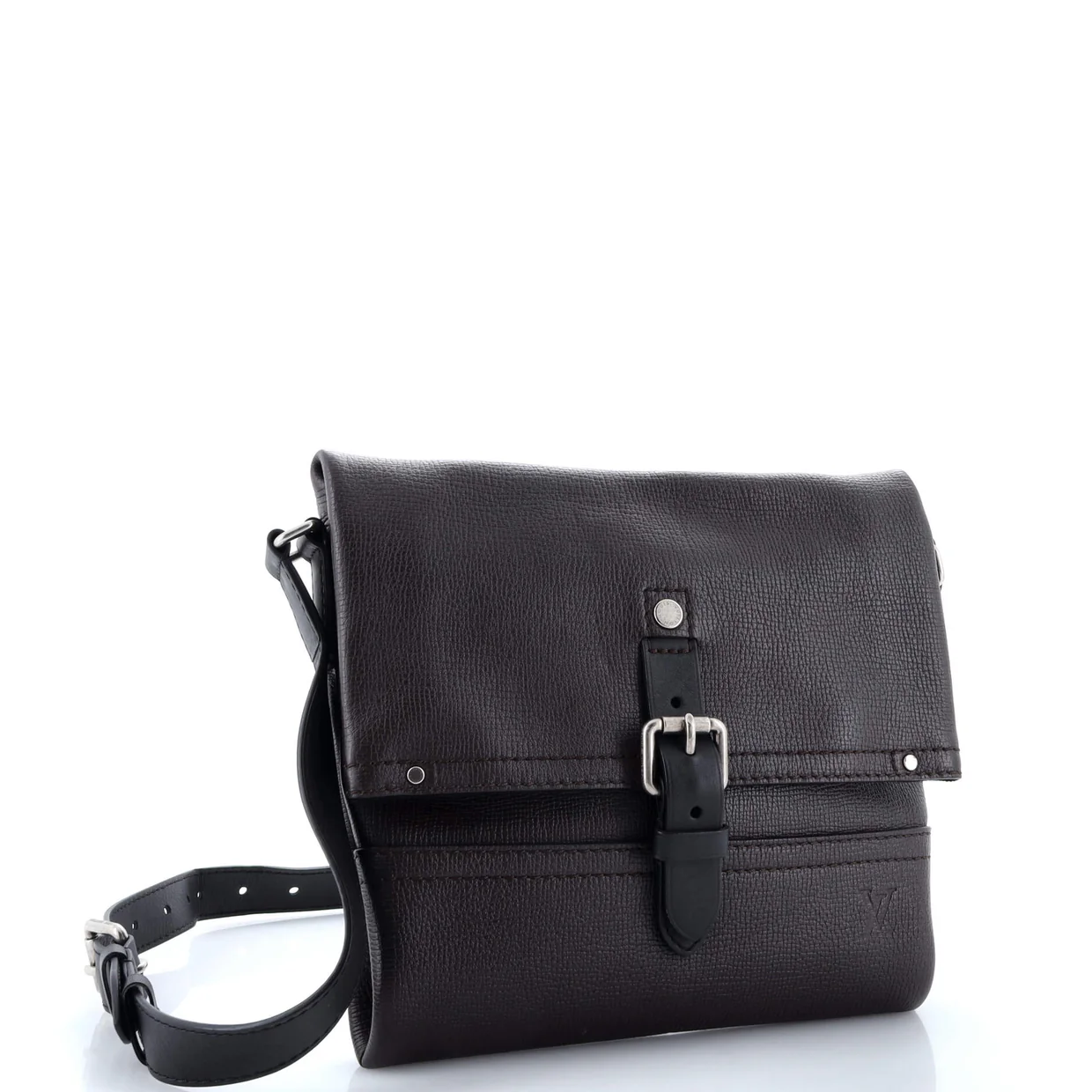 Canyon Messenger Bag Utah Leather PM - Deep Luxury