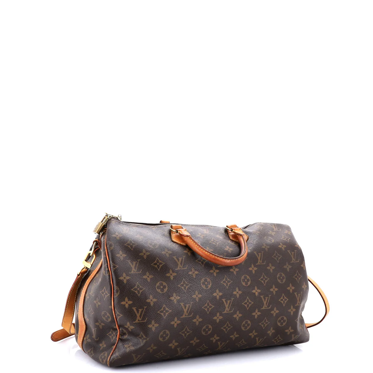 Speedy Bandouliere Bag Monogram Canvas 40 - Deep Luxury