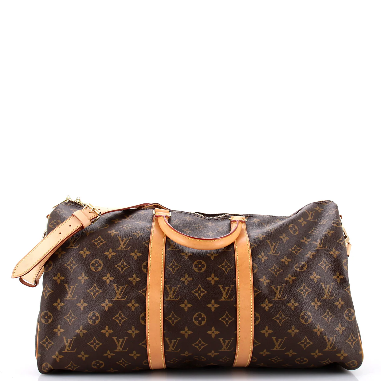 Keepall Bandouliere Bag Monogram Canvas 50 - Deep Luxury