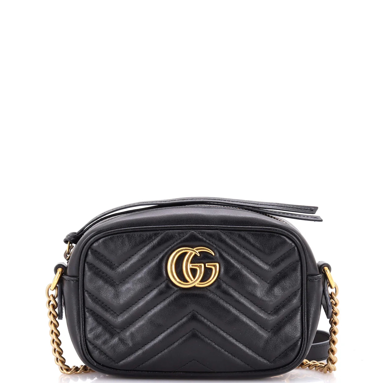 GG Marmont Shoulder Bag Matelasse Leather Mini - Deep Luxury