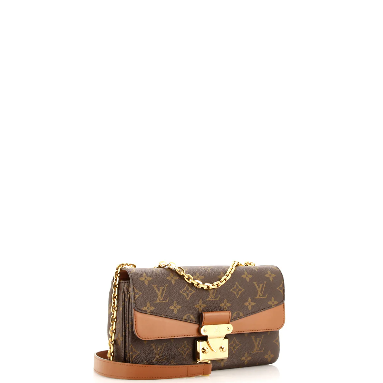 Marceau Handbag Monogram Canvas with Leather - Deep Luxury