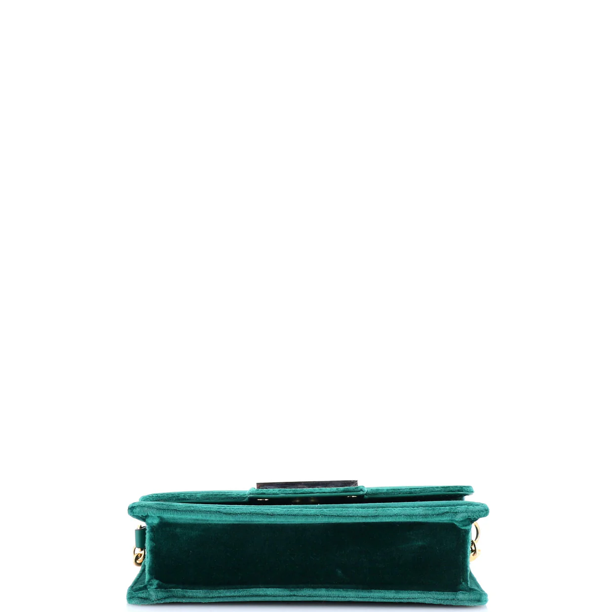 G Broadway Shoulder Bag Velvet with Crystals Small - Deep Luxury