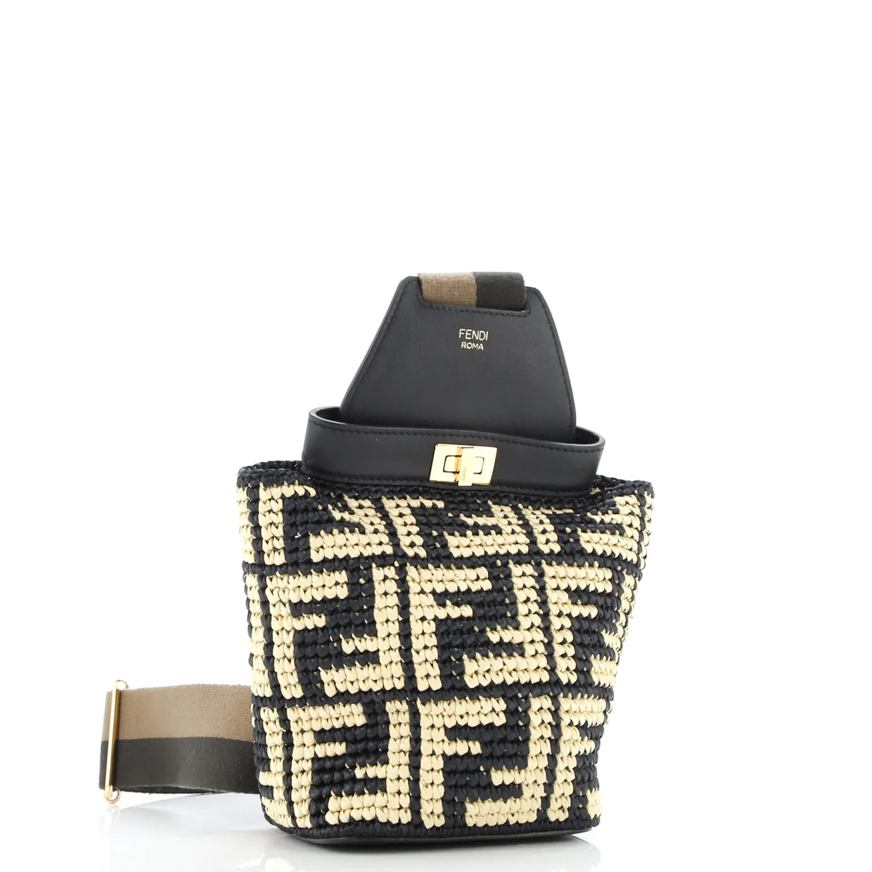 Guitar Bag Zucca Raffia Mini - Deep Luxury