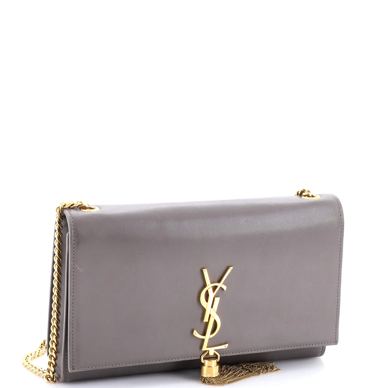 Classic Monogram Tassel Crossbody Bag Leather Medium - Deep Luxury