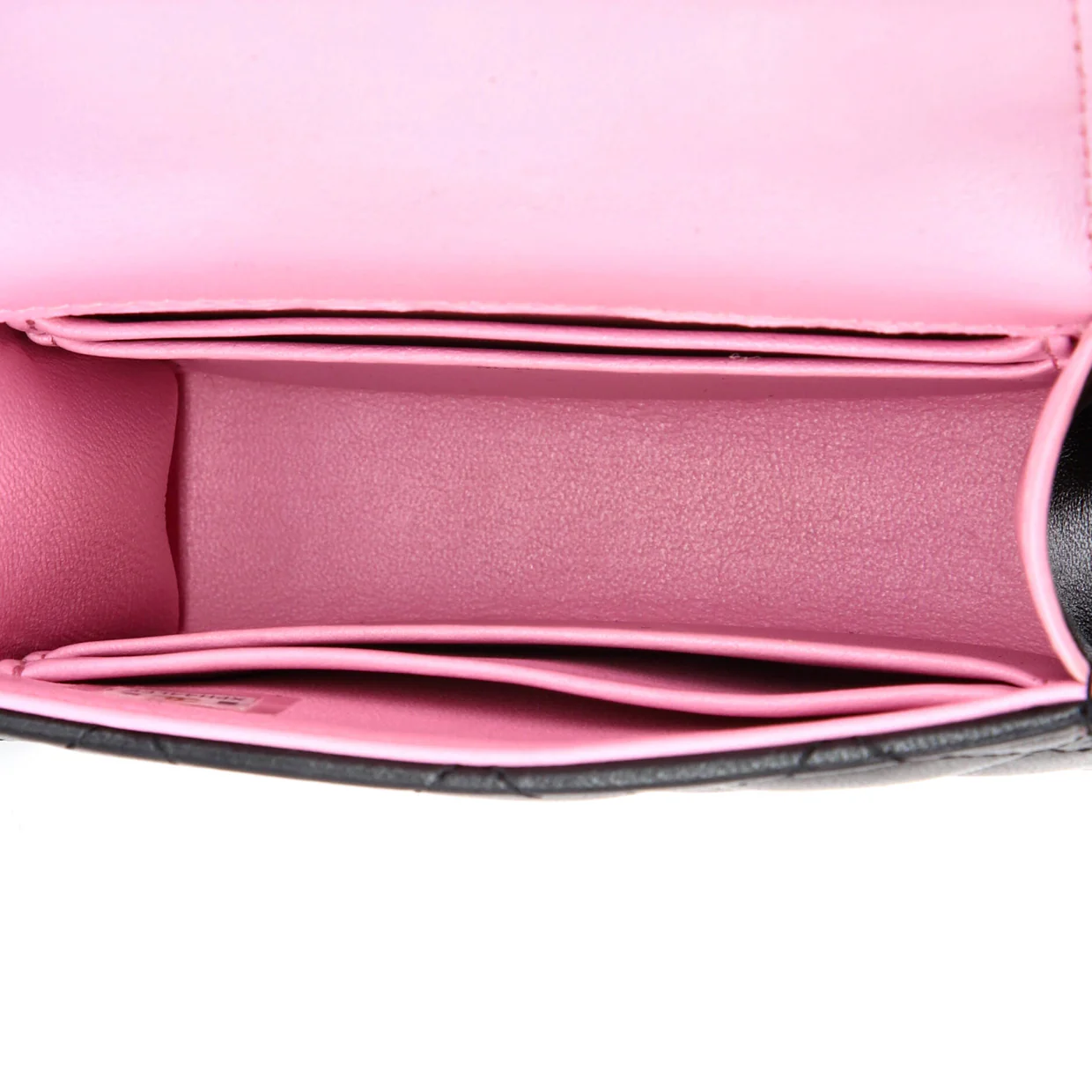 Square Classic Flap Top Handle Clutch with Chain Quilted Lambskin - Deep Luxury