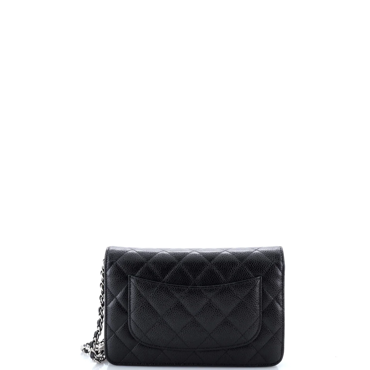 Wallet on Chain Quilted Caviar - Deep Luxury