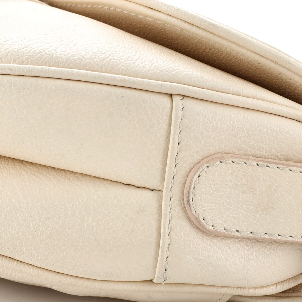 Saddle Handbag Leather Medium - Deep Luxury