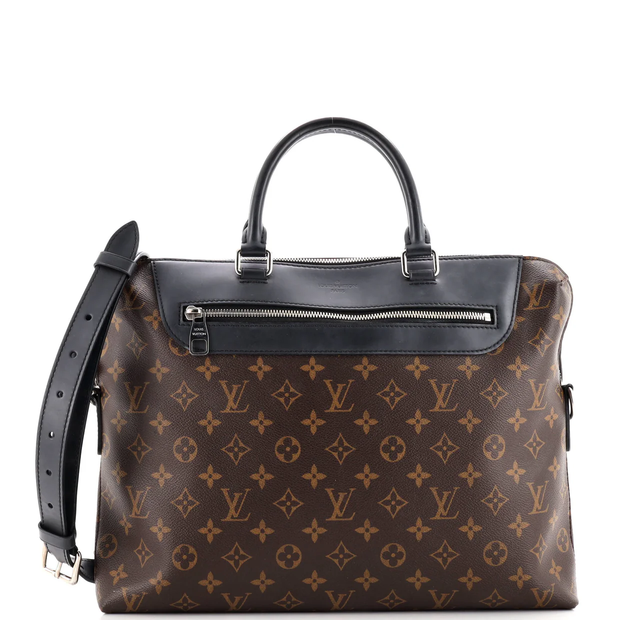 Porte-Documents Jour NM Bag Macassar Monogram Canvas - Deep Luxury