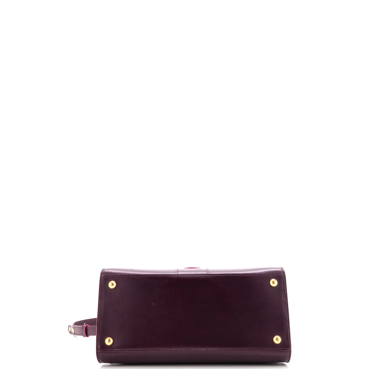 Brillant Top Handle Bag Leather MM - Deep Luxury
