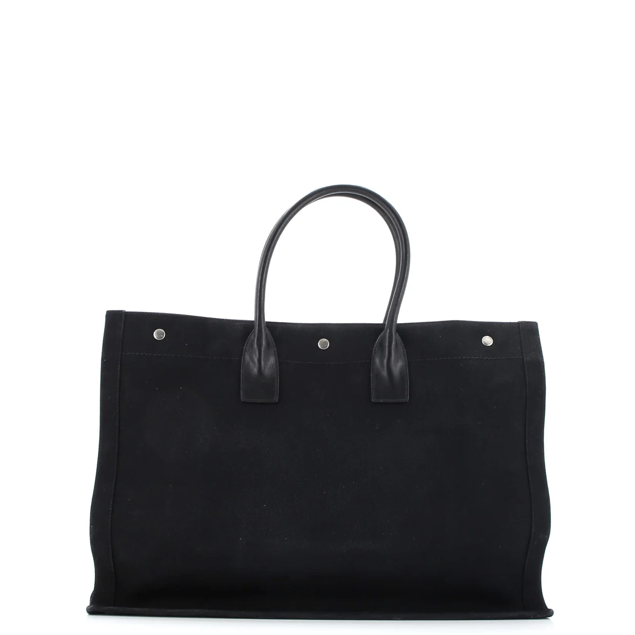 Rive Gauche Shopper Tote Canvas Large - Deep Luxury