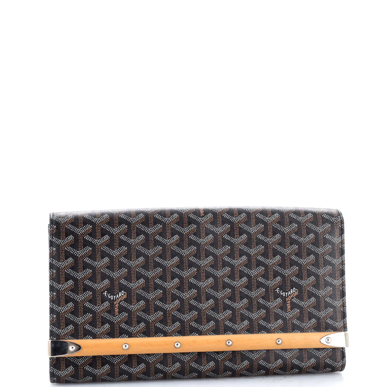 Monte Carlo Clutch Coated Canvas MM - Deep Luxury
