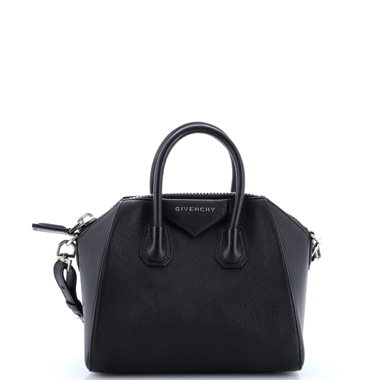 Antigona Bag Leather Mini - Deep Luxury
