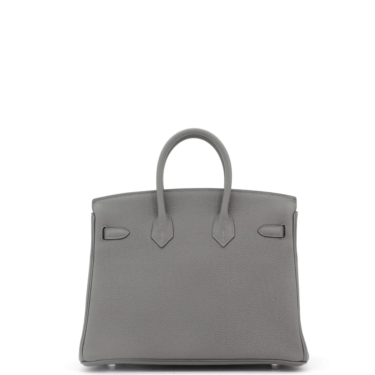 Birkin Handbag Grey Togo with Palladium Hardware 25 - Deep Luxury