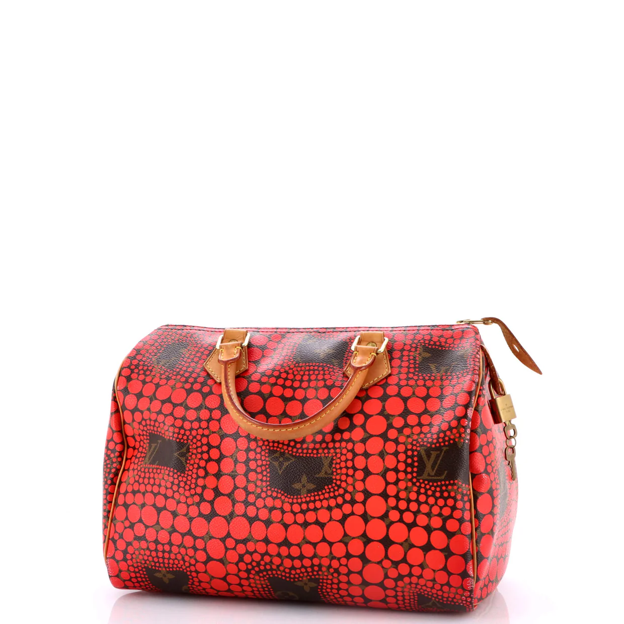 Speedy Handbag Limited Edition Kusama Town Monogram Canvas 30 - Deep Luxury