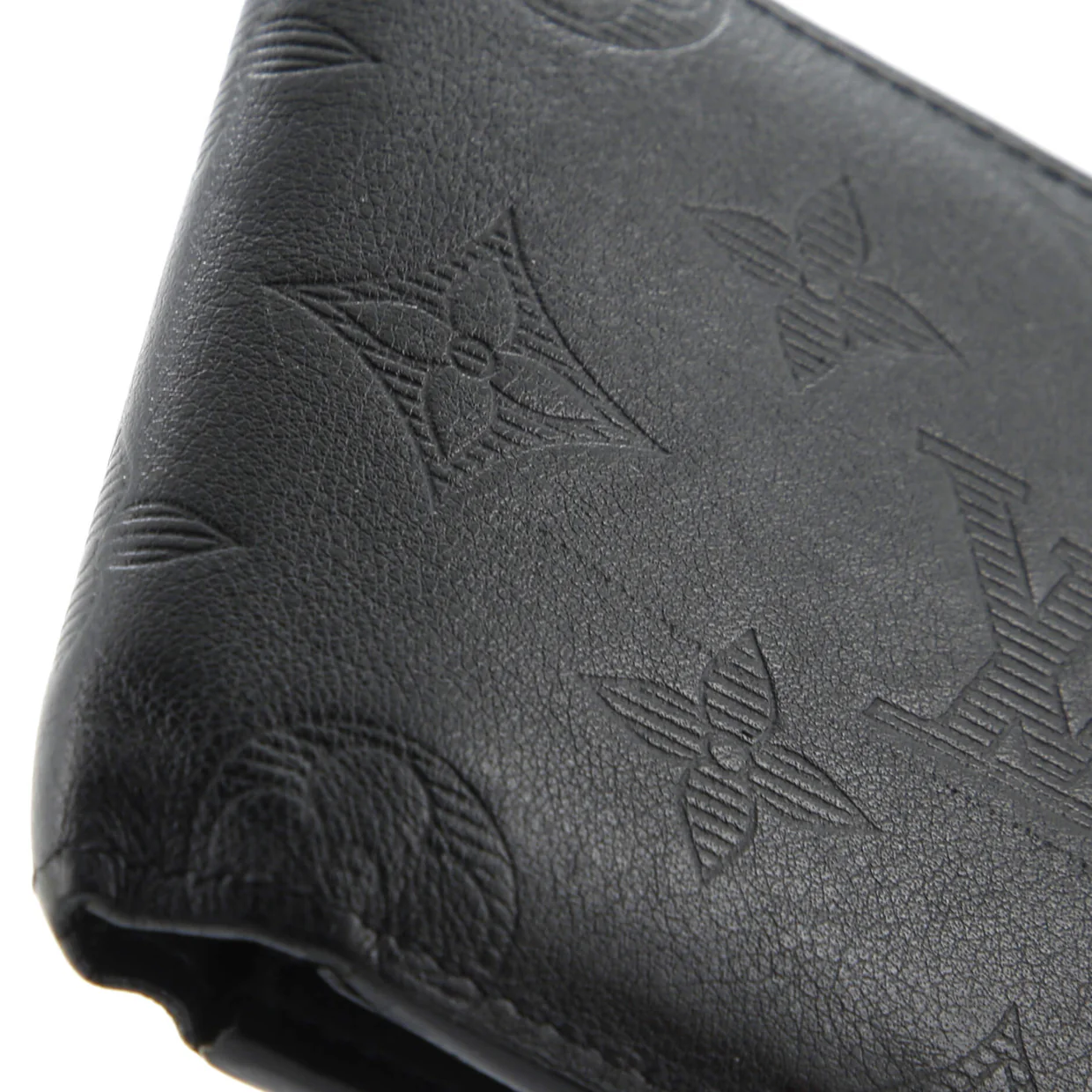 Multiple Wallet Monogram Shadow Leather - Deep Luxury