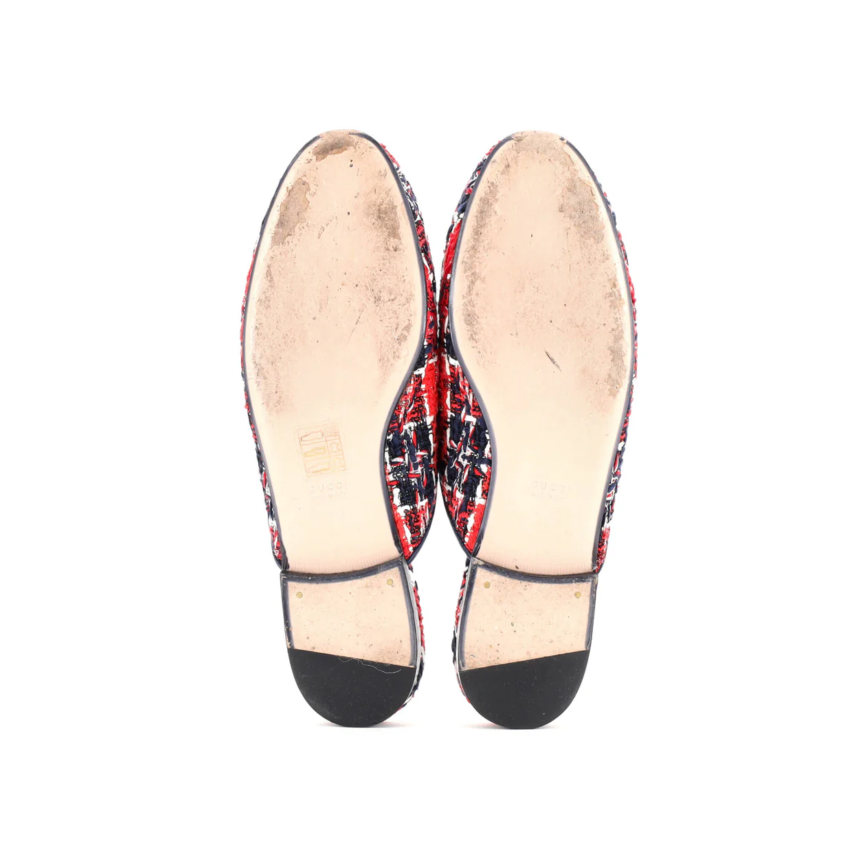 Women's Princetown Mules Tweed - Deep Luxury