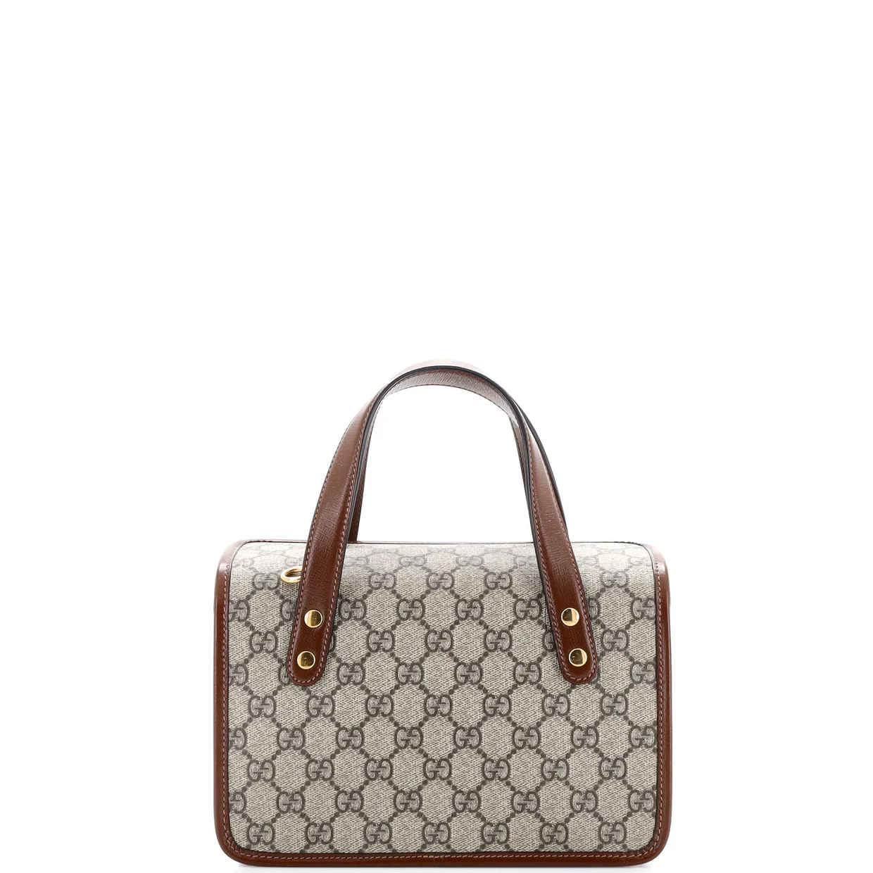 Horsebit 1955 Boston Bag GG Coated Canvas Mini - Deep Luxury