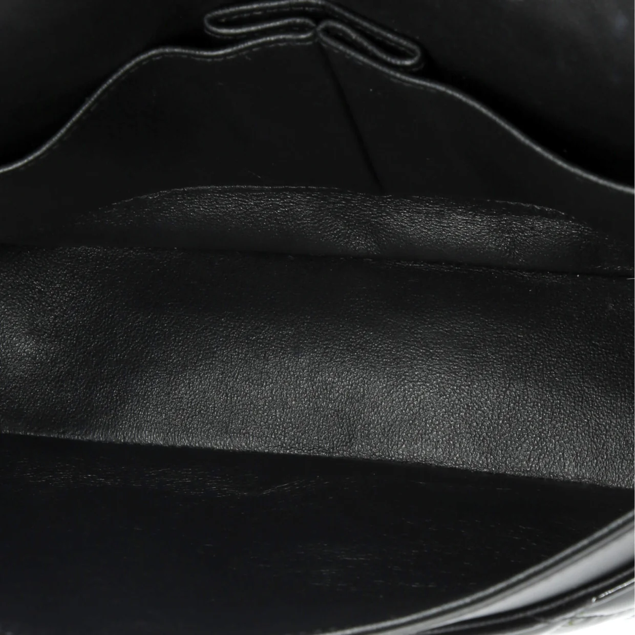 Classic Double Flap Bag Quilted Patent Medium - Deep Luxury