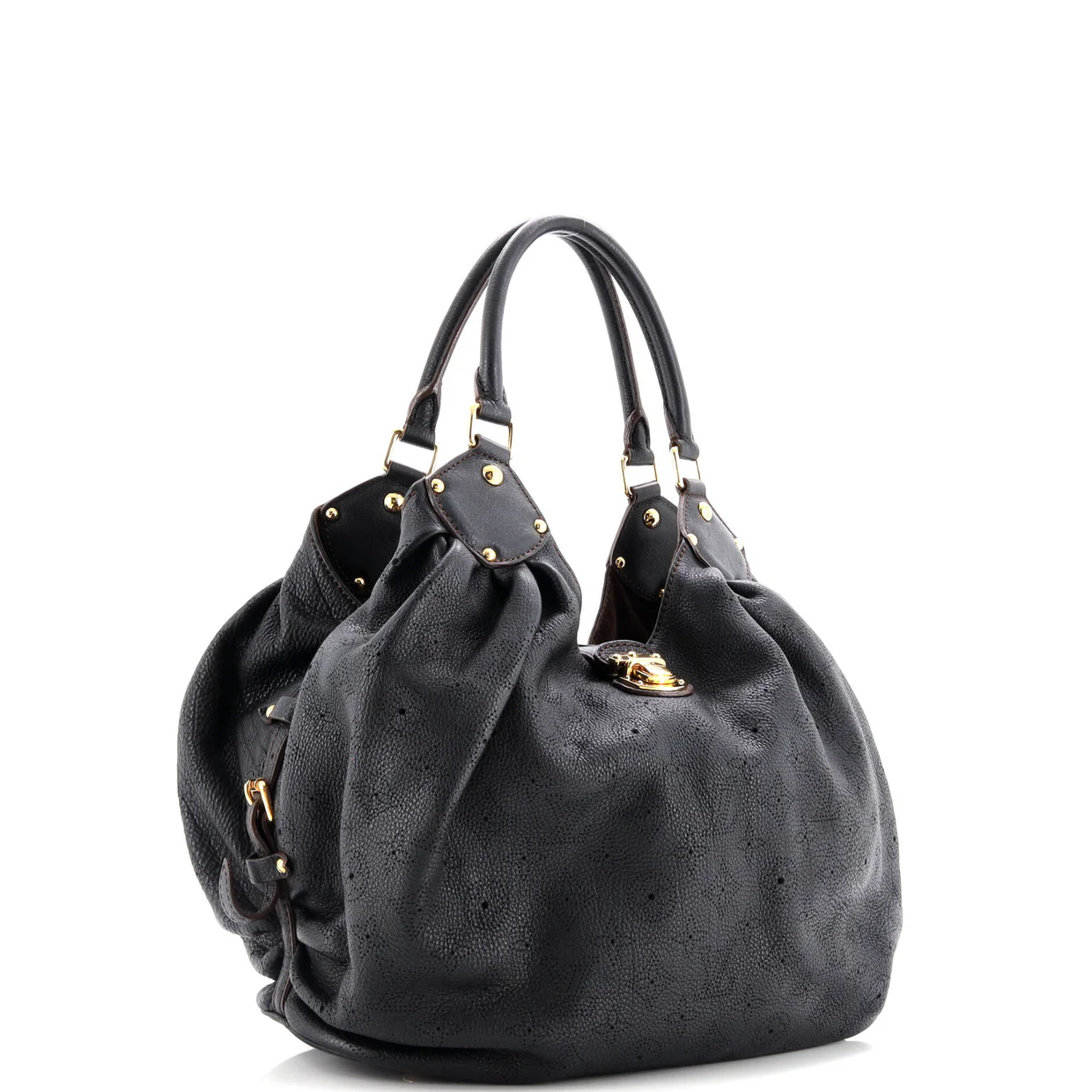 L Hobo Mahina Leather - Deep Luxury