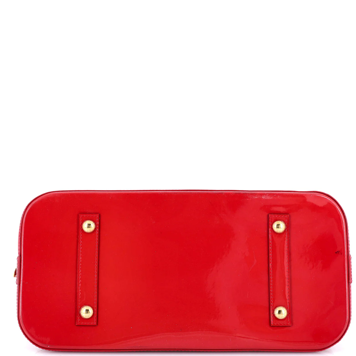 Alma Handbag Monogram Vernis GM - Deep Luxury