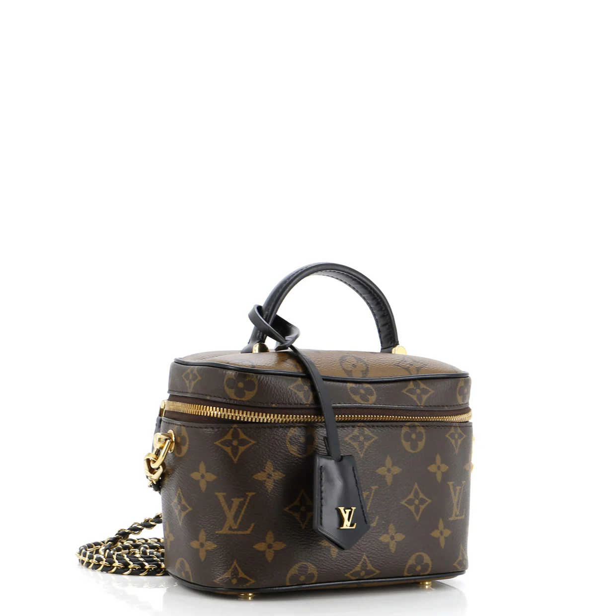 Vanity Handbag Reverse Monogram Canvas PM - Deep Luxury