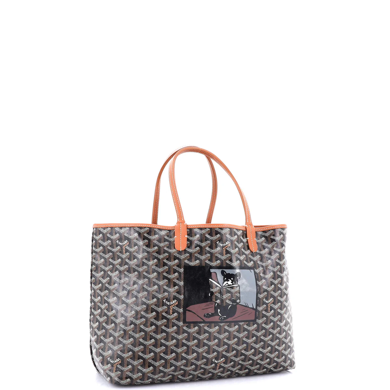 Saint Louis Tote Printed Coated Canvas PM - Deep Luxury