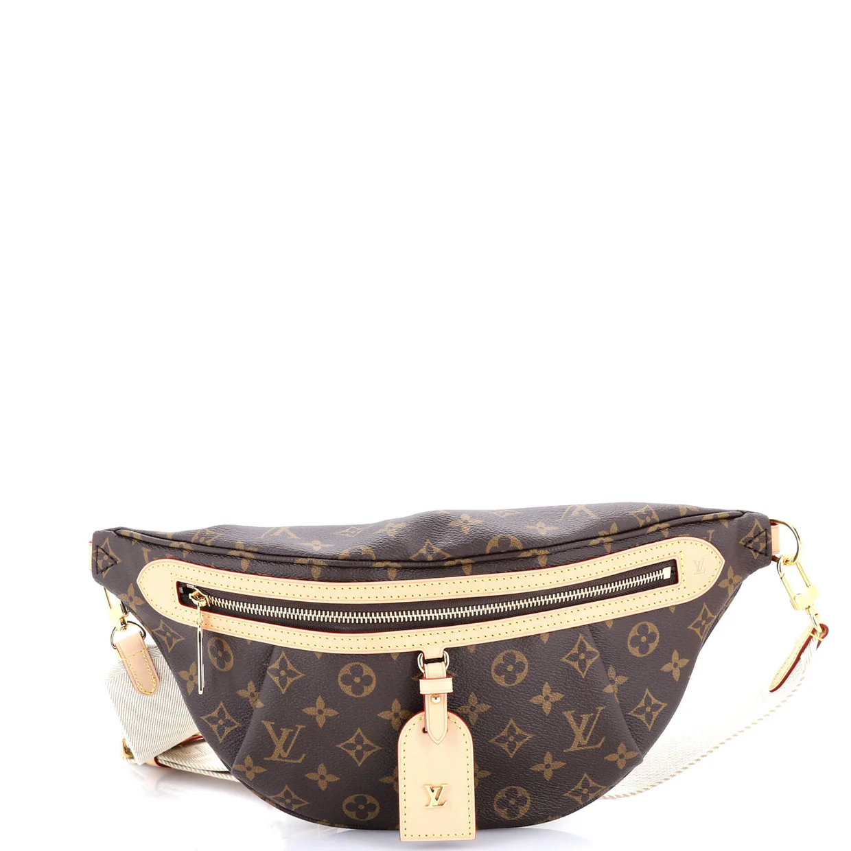 High Rise Bum Bag Monogram Canvas - Deep Luxury