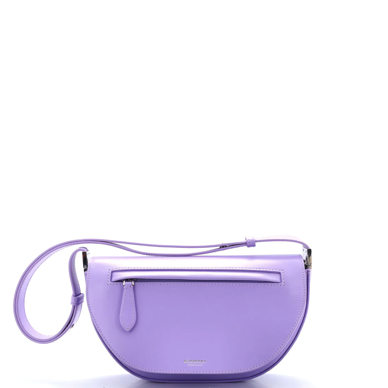 Olympia Zip Shoulder Bag Leather Small - Deep Luxury