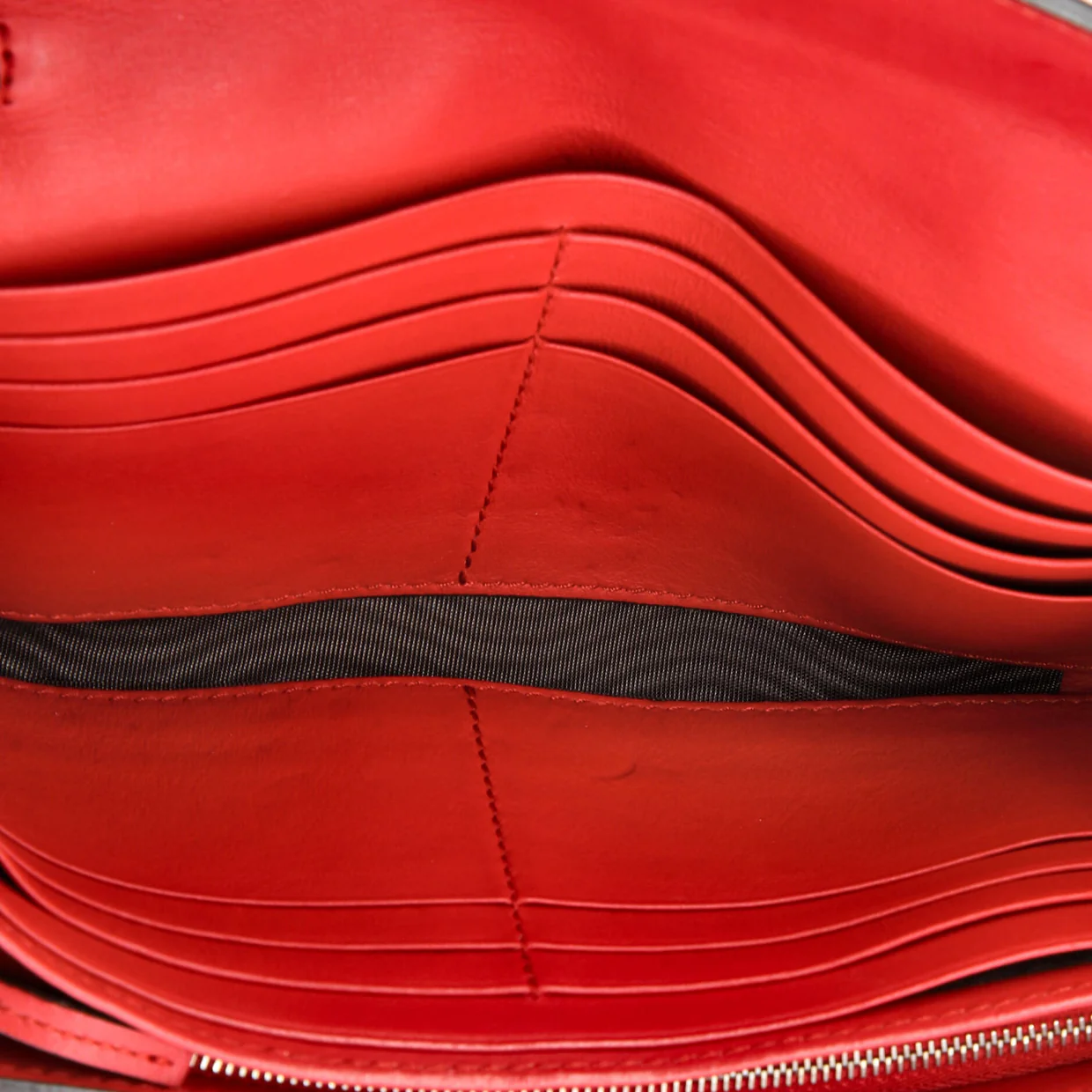 Dionysus Chain Wallet GG Coated Canvas Long - Deep Luxury