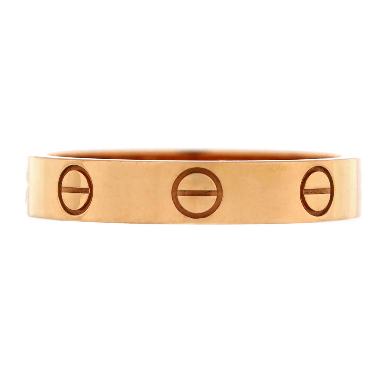 Love Wedding Band Ring 18K Rose Gold - Deep Luxury
